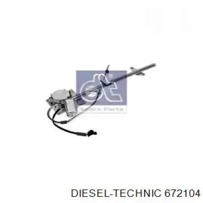 Механизм стеклоподъемника двери передней левой 672104 Diesel Technic