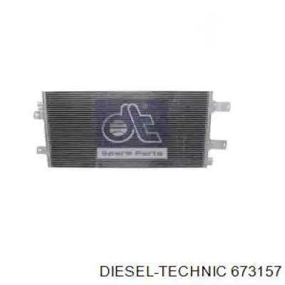 Радиатор кондиционера 673157 Diesel Technic