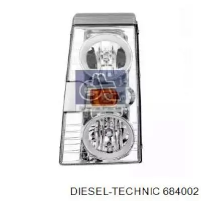 6.84002 Diesel Technic фара левая