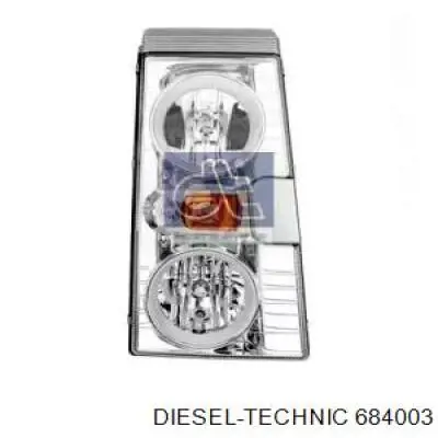 684003 Diesel Technic Фара передняя правая
