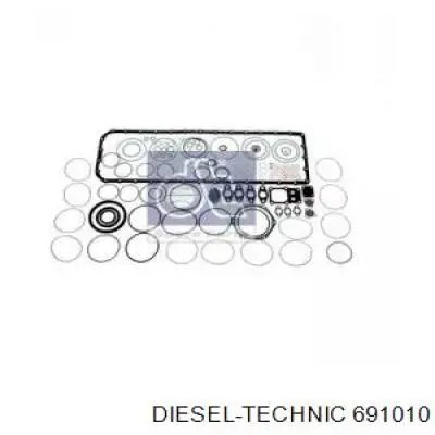 Нижний комплект прокладок двигателя 691010 Diesel Technic