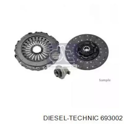 6.93002 Diesel Technic kit de embraiagem (3 peças)