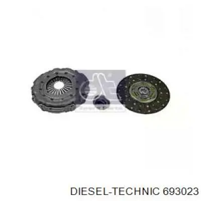 6.93023 Diesel Technic kit de embraiagem (3 peças)