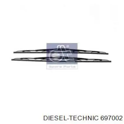6.97002 Diesel Technic щетка-дворник лобового стекла, комплект из 2 шт.
