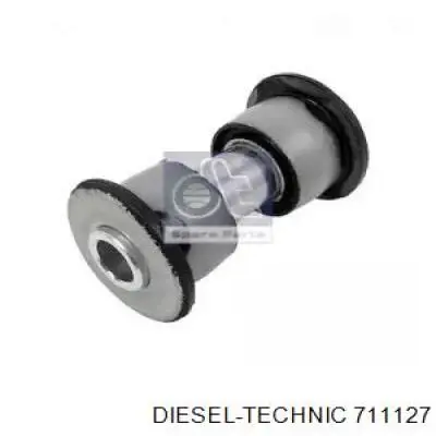 7.11127 Diesel Technic bloco silencioso traseiro da suspensão de lâminas traseira