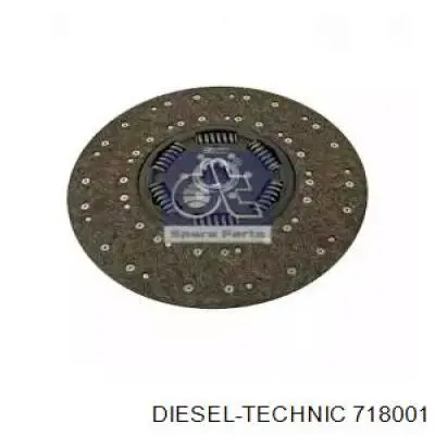 Диск сцепления 718001 Diesel Technic