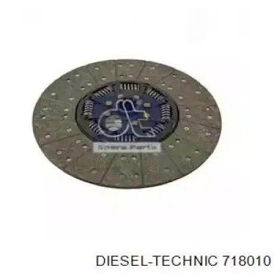 Диск сцепления 718010 Diesel Technic