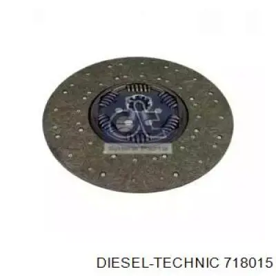 Диск сцепления 718015 Diesel Technic