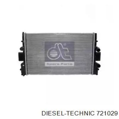 Радиатор 721029 Diesel Technic