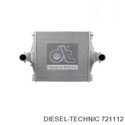 Радиатор интеркуллера DIESEL TECHNIC 721112