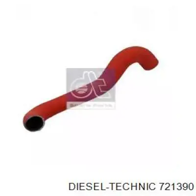 Правый шланг интеркуллера 721390 Diesel Technic