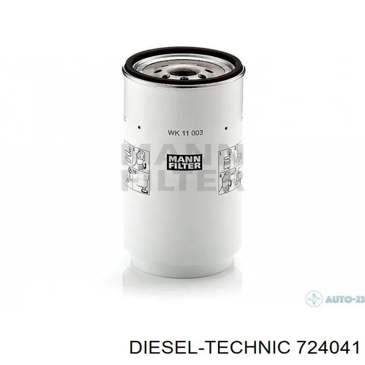 Фильтр тонкой очистки топлива Diesel Technic 724041 цена, от 22.05 USD