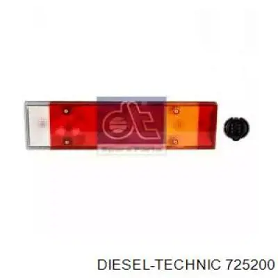 Фонарь задний левый 725200 Diesel Technic