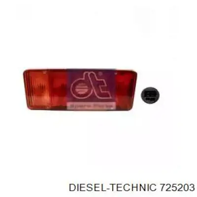 725203 Diesel Technic lanterna traseira esquerda