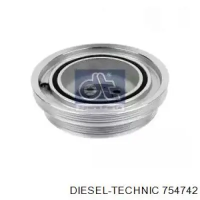 Шкив коленвала 754742 Diesel Technic