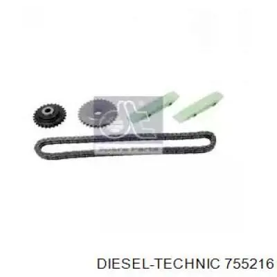 7.55216 Diesel Technic cadeia do mecanismo de distribuição de gás, kit