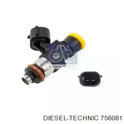 Форсунка впрыска топлива 756081 Diesel Technic