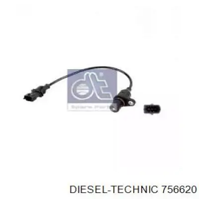 Датчик положения (оборотов) коленвала Diesel Technic 756620