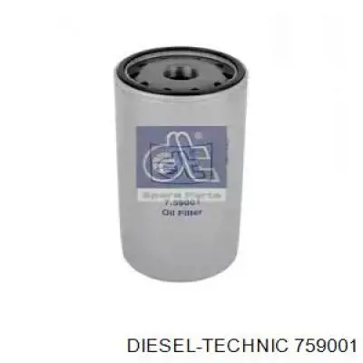 Фильтр масляный Diesel Technic 759001