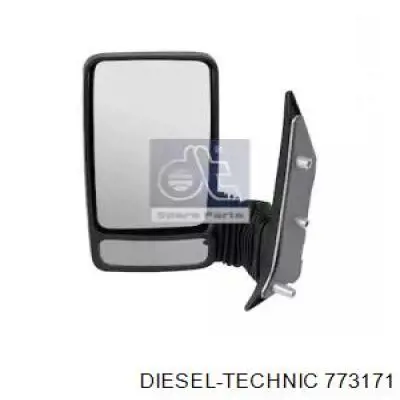 773171 Diesel Technic espelho de retrovisão esquerdo