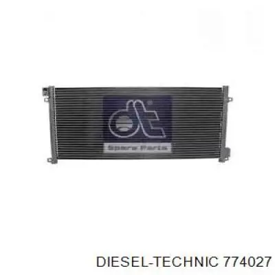 Радиатор кондиционера 774027 Diesel Technic