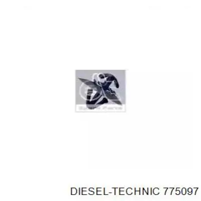 Пистон (клип) крепления молдинга двери 775097 Diesel Technic