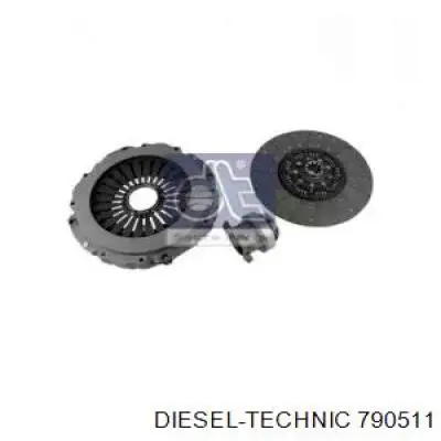 7.90511 Diesel Technic kit de embraiagem (3 peças)