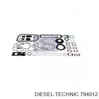 Комплект прокладок двигателя 794012 Diesel Technic