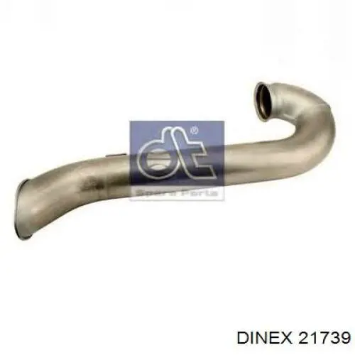 Приемная труба глушителя Dinex 21739 цена, от 55.32 USD