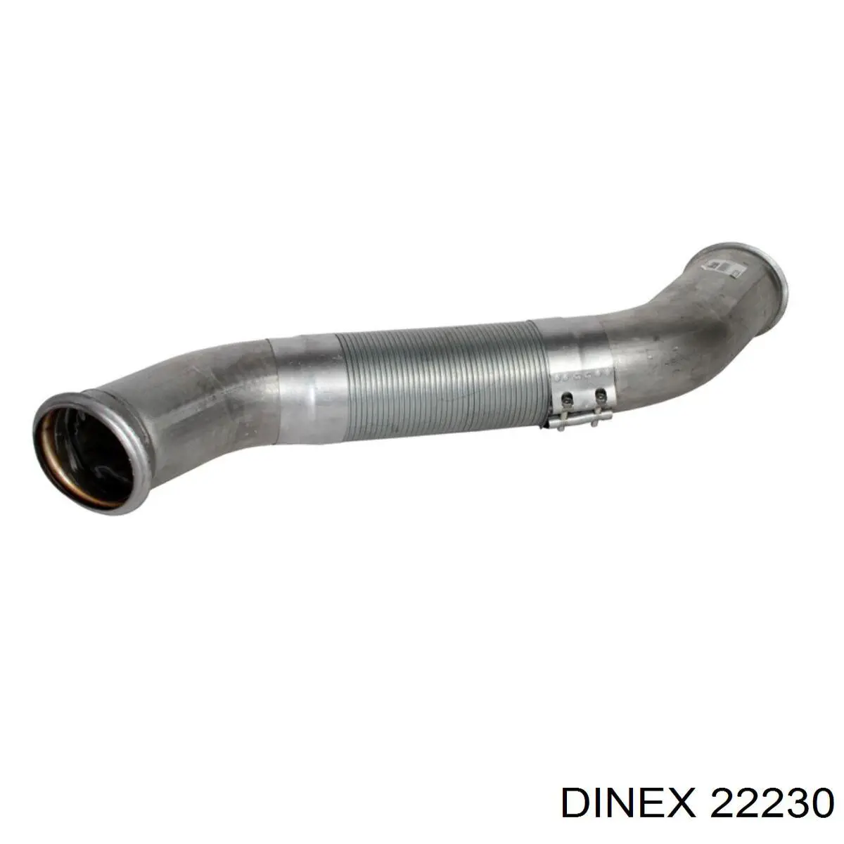 Tubo de escape, del catalizador al silenciador 22230 Dinex