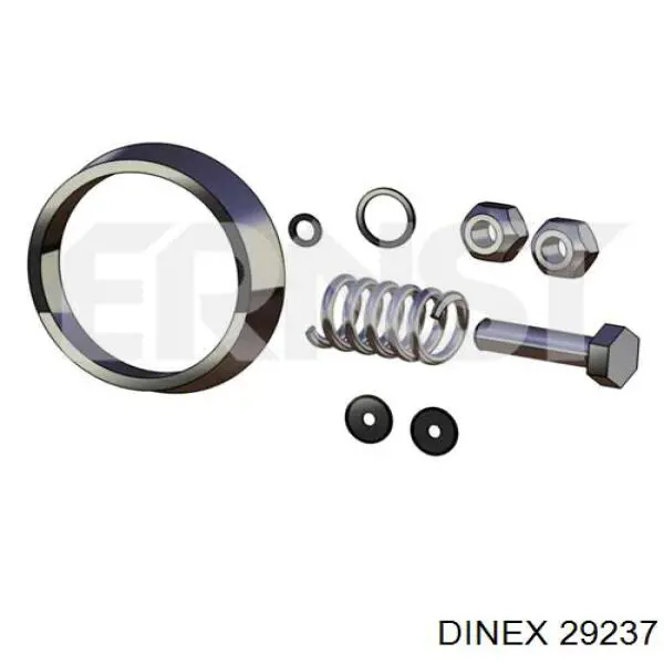 29237 Dinex Штаны глушителя передние