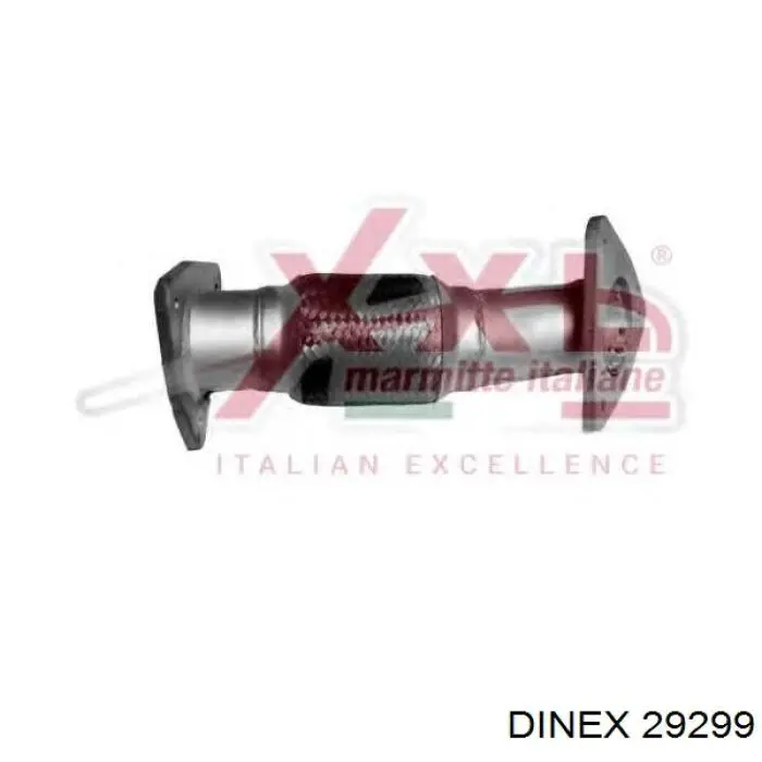 Трубы приемные (штаны) Dinex DIN29299 цена, от 198.45 USD