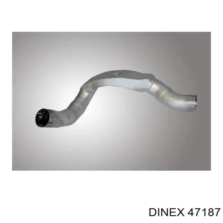 Труба приемная глушителя Dinex 47187