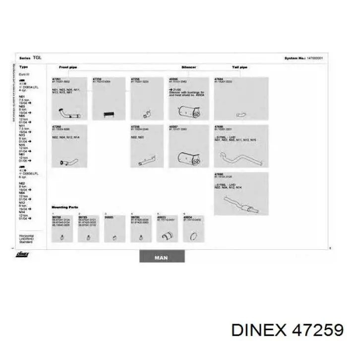 Гофра 47259 Dinex