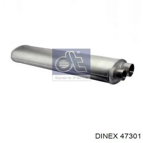 47301 Dinex глушитель, задняя часть