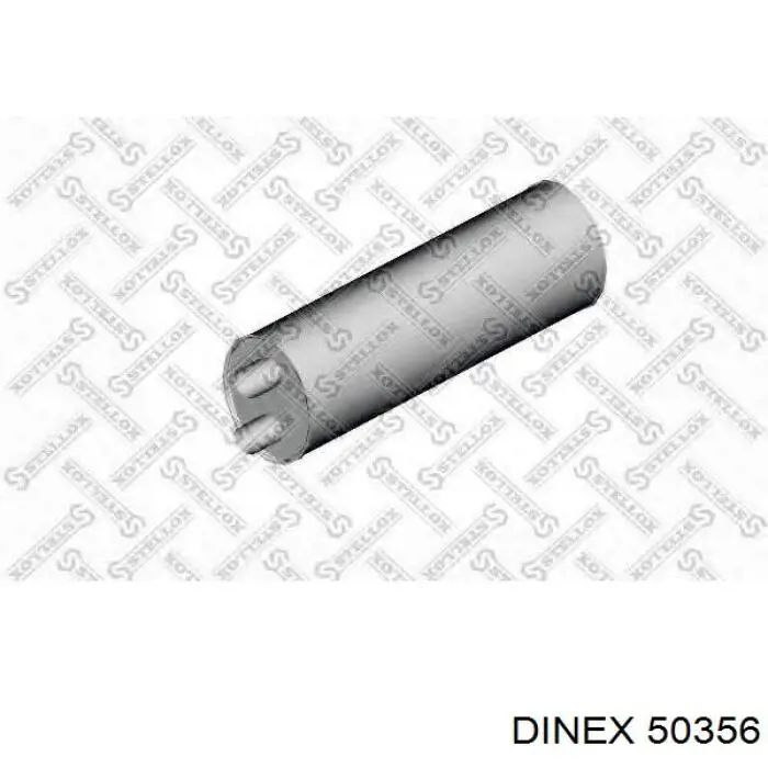 Купить 50356 Dinex Глушитель, центральная и задняя часть