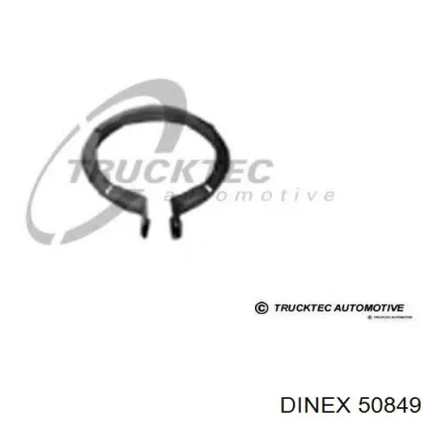 50849 Dinex Соединитель выхлопной передний