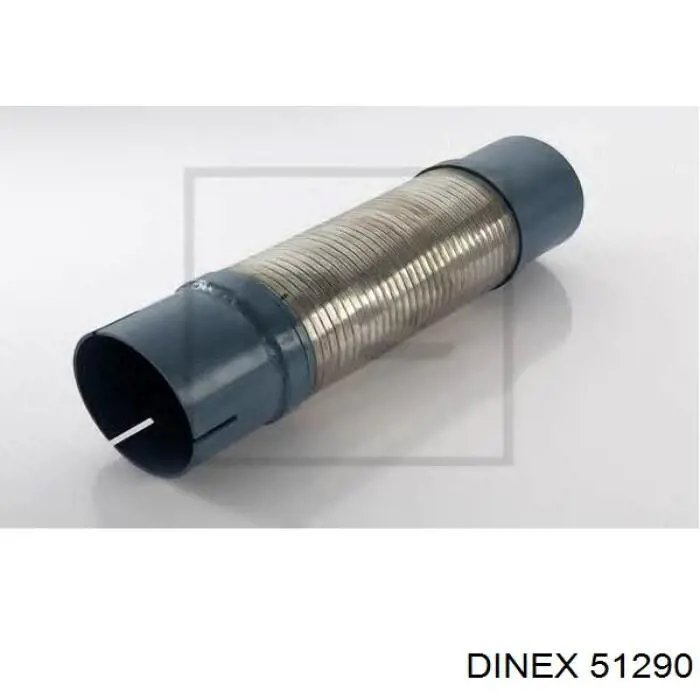 Chapa ondulada del silenciador 51290 Dinex