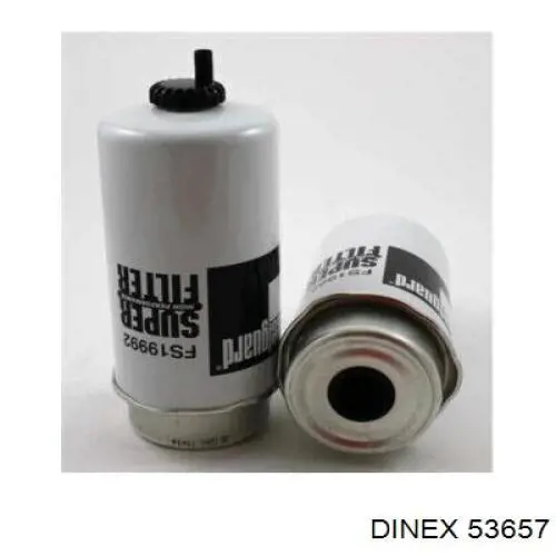 Глушитель задний 53657 Dinex
