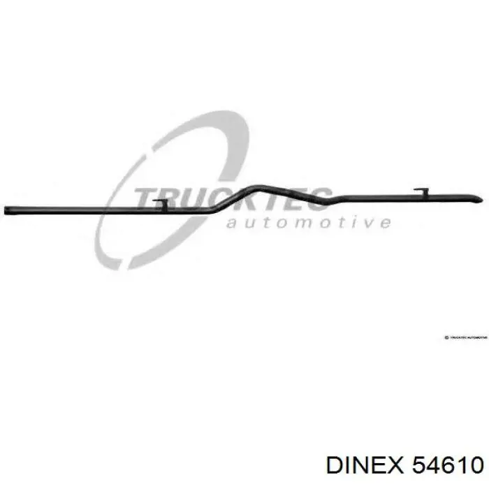 Глушитель, задняя часть Dinex 54610
