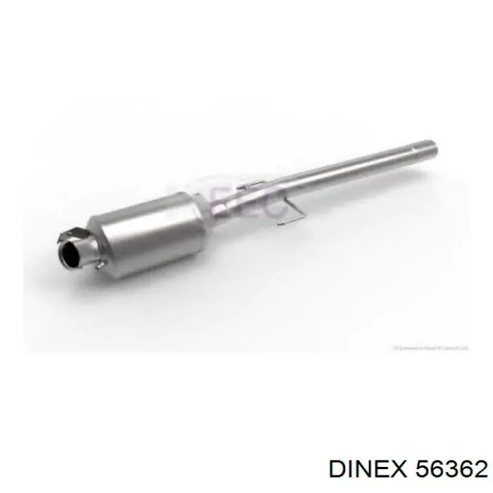 Сажевый фильтр системы отработавших газов Dinex 56362