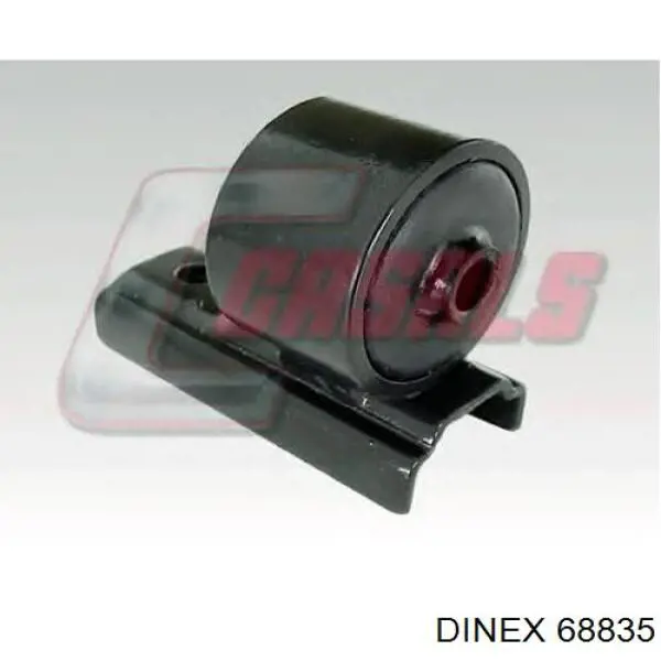 Abrazadera de silenciador delantera 68835 Dinex