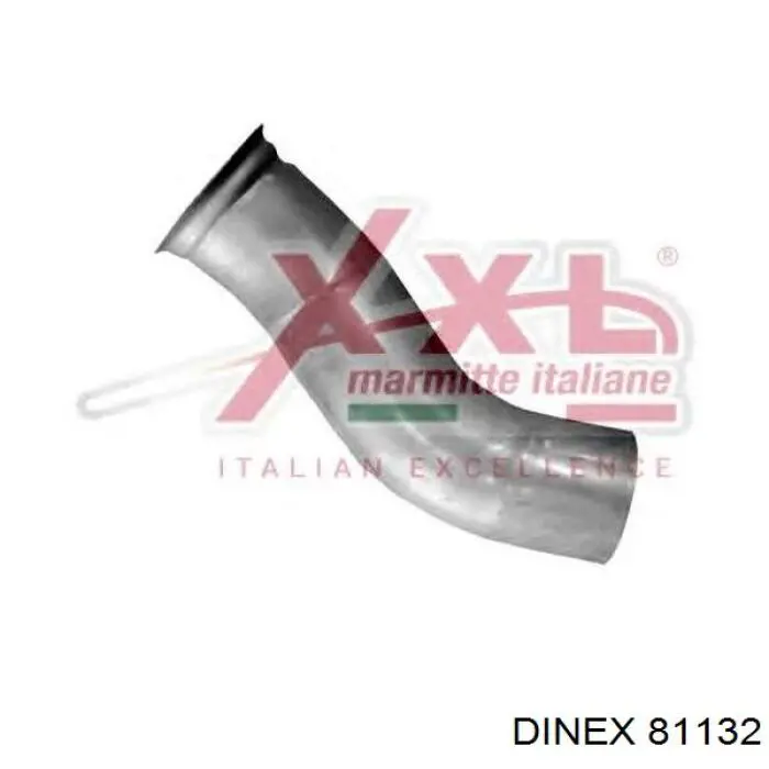Купить 81132 Dinex Выхлопная труба