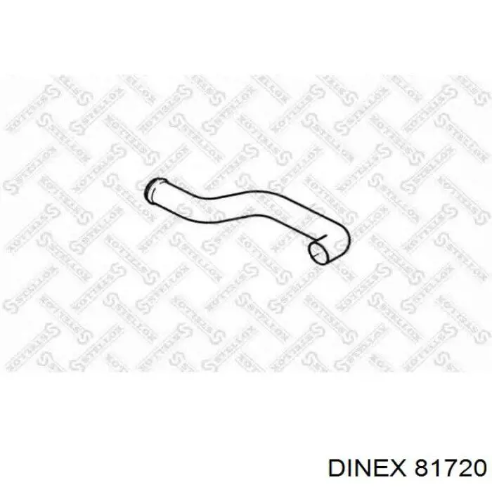 Выхлопная труба 81720 Dinex