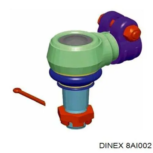 Каталитический нейтрализатор отработавших газов Dinex 8AI002 цена, от 760.87 USD