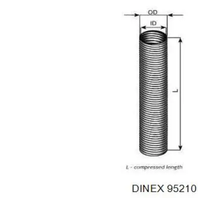 Гофра глушителя, универсальная Dinex 95210