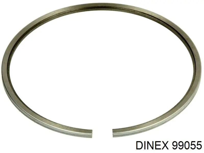 Abrazadera de silenciador delantera 99055 Dinex