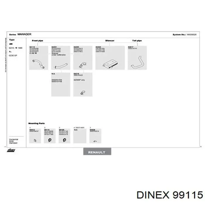  99115 Dinex