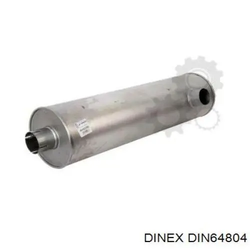 DIN64804 Dinex Подушка радиатора охлаждения, нижняя