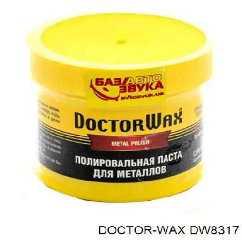 DW8317 Doctor WAX полироль для хрома и алюминия Полироль для металла, 0.3л